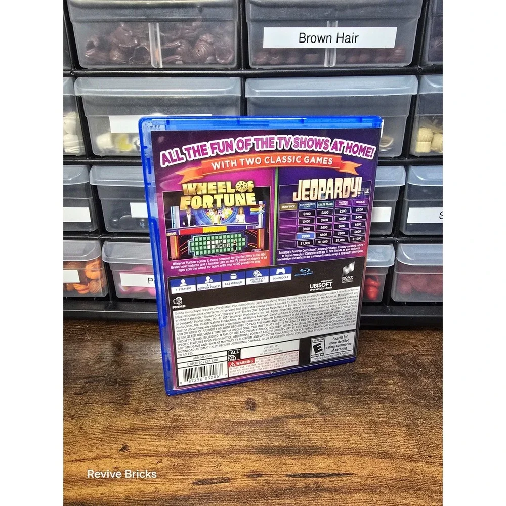 America's Greatest Game Shows: Wheel‎ of Fortune & Jeopardy (PlayStation 4 PS4)